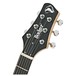 Badger Electric Guitar, All Black head