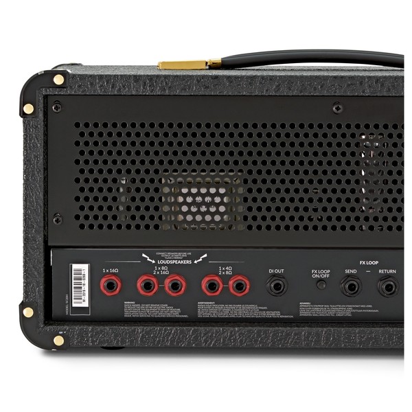 Marshall SC20H Studio Classic JCM800 Amp Head back close