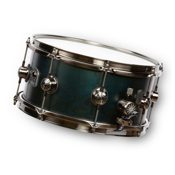 Natal Originals Walnut 13 x 6.5'' Snare Drum, Cerulean Blue