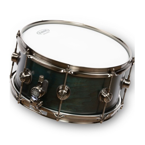 Natal Originals Walnut 13 x 6.5'' Snare Drum, Cerulean Blue