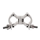 Double Half Coupler Clamp by Gear4music, 32-35mm