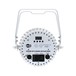 LEDJ Intense 9P10 RGBAW LED Slim Par Can, White Housing, Rear