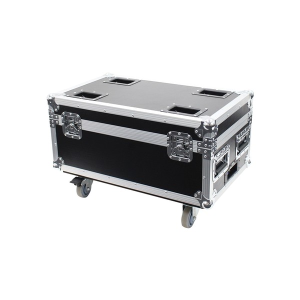 LEDJ Rapid QB1 Charge Flight Case, Front Angled Closed