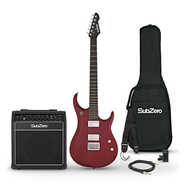 SubZero Generation 15W Amp Pack, Trans Scarlet