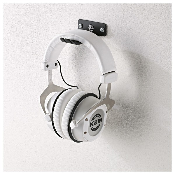 K&M 16311 Headphone wall hanger, Headphones