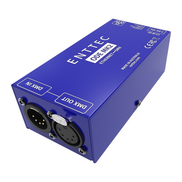 Enttec ODE Open DMX to Ethernet Mk2 Interface