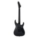 ESP LTD M-BKM Black Metal Left Handed, Black Satin - Back