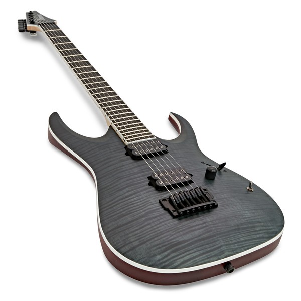 Ibanez RGAIX6FM Iron Label, Trans Gray Flat