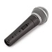 Shure SM58S Dynamic Cardioid Vocal Microphone with Switch - Front Angled Right