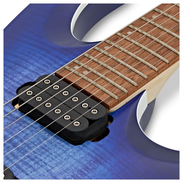 Ibanez RGA42FM, Blue Lagoon Burst Flat close1