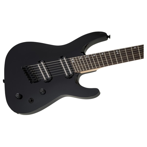 Jackson X Series Dinky Arch Top DKAF7 MS, Multi-Scale, Gloss Black