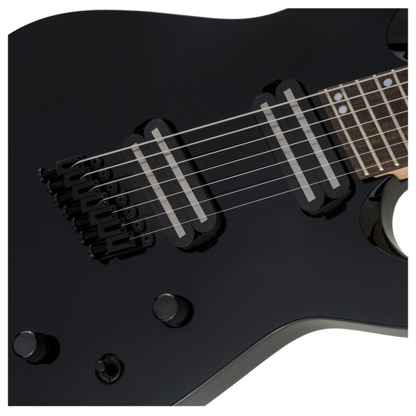 Jackson X Series Dinky Arch Top DKAF7 MS, Multi-Scale, Gloss Black