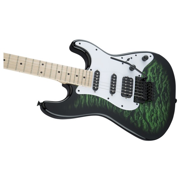 Jackson SDXQ Adrian Smith, Green - body left