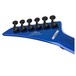 Jackson SLX Soloist, Lightning Blue - headstock back