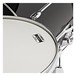 Yamaha Recording Custom 4 Piece Shell Pack, Solid Black w/Bag Set - floor tom