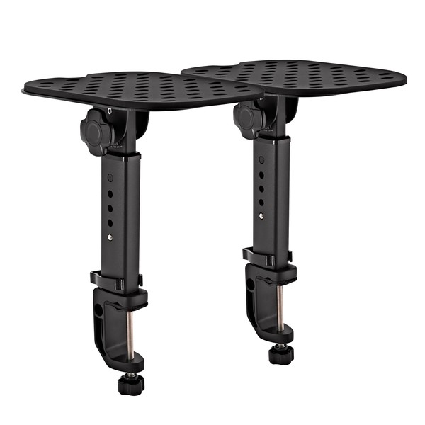 Desk Clamp Monitor Speaker Stands by Gear4music