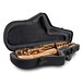 Keilwerth MKX Alto Saxophone, Gold Lacquer case open