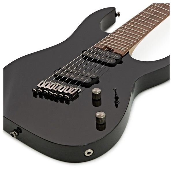 Ibanez RGMS7 Iron Label Multi Scale 7 String, Black