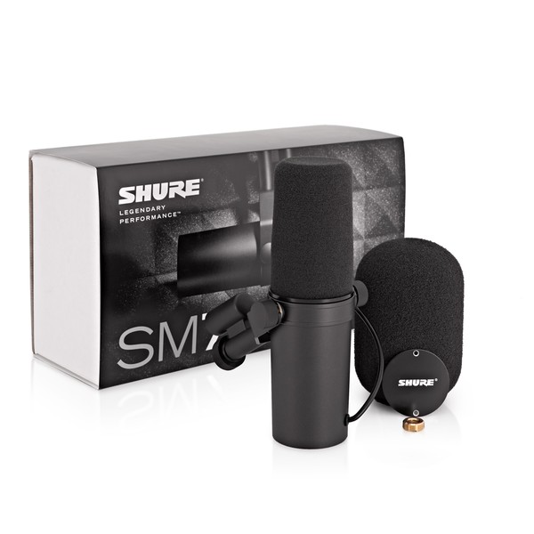 Shure SM7B Dynamic Studio Microphone at Gear4music