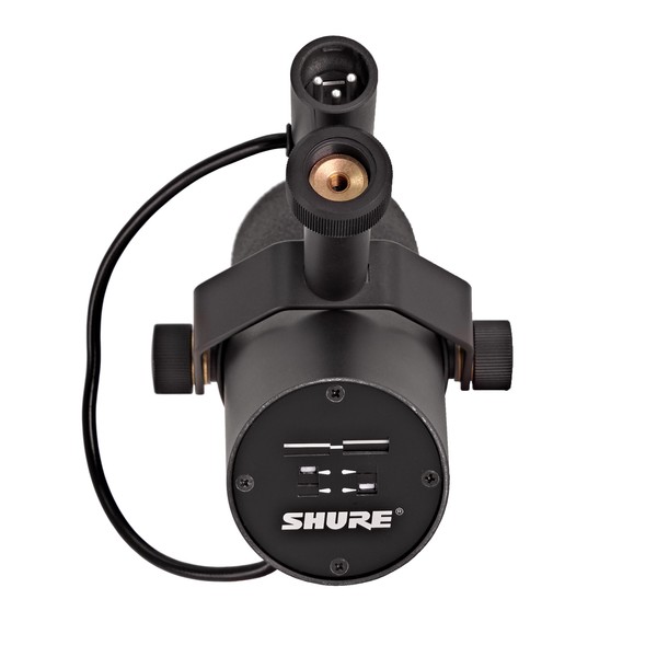 Shure SM7B Dynamic Studio Microphone - Rear