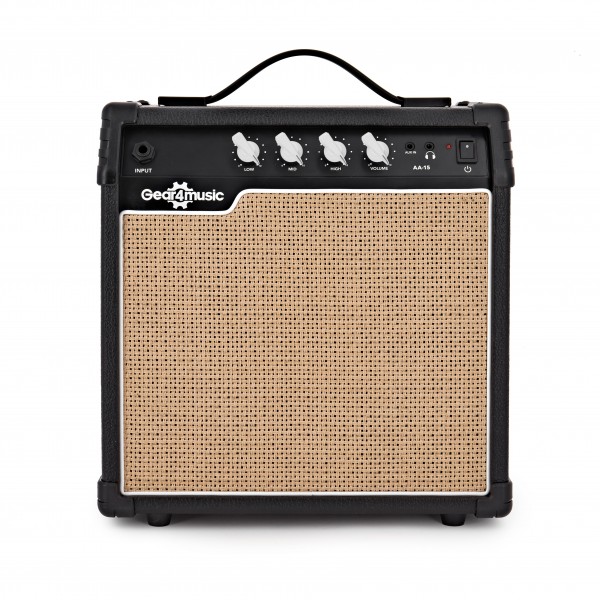 15W Acoustic Guitar Amp by Gear4music Main