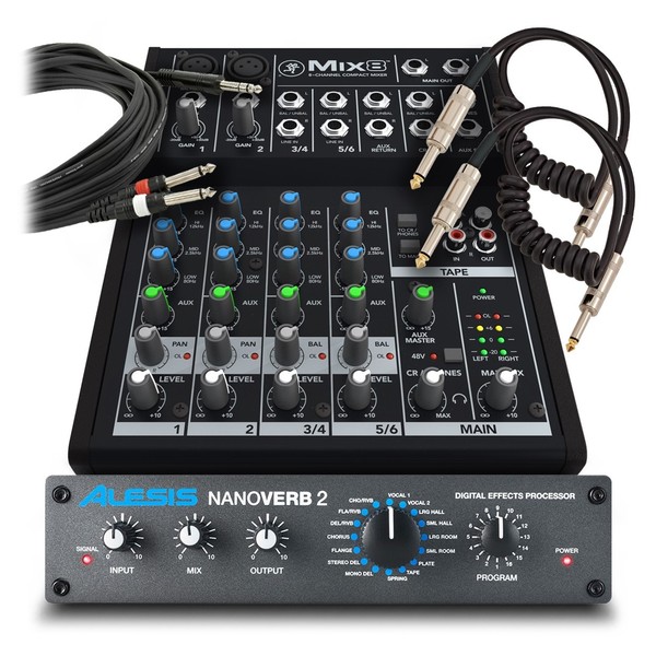 Mackie Mix8 and Effects Processor Bundle