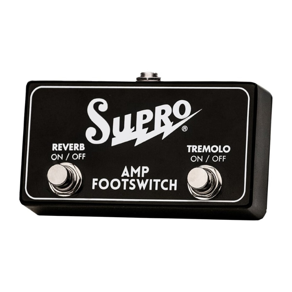 DISC Supro Dual Button Footswitch Tremolo & Reverb On/Off Remote ...