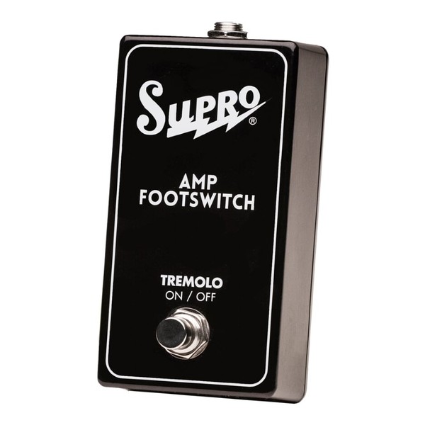 Supro Single Button Footswitch Tremolo On/Off Remote