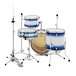 Tama Silverstar 18'' Complete set w/Hardware and Bags, Jet Blue Burst back