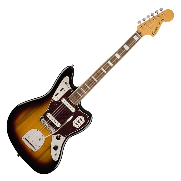 Squier Classic Vibe 70s Jaguar LRL, 3-Tone Sunburst