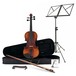 Student Full Size Violin + Accessory Pack by Gear4music, Antique Fade