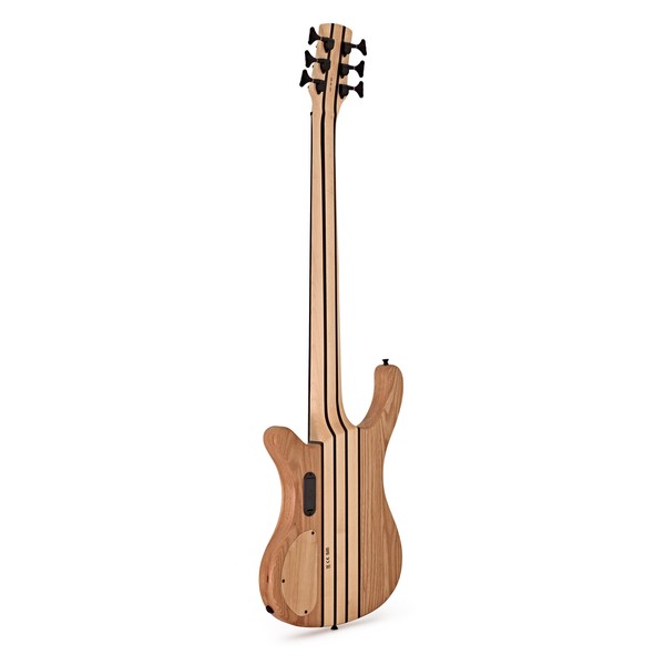 Oregon 6 String Bass Guitar by Gear4music, Natural - B-Stock