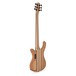 Oregon 6 String Bass Guitar by Gear4music, Natural - B-Stock