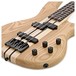 Oregon Neck Thru Bass Guitar + Case by Gear4music, Natural