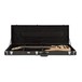 Oregon Neck Thru Bass Guitar + Case by Gear4music, Natural