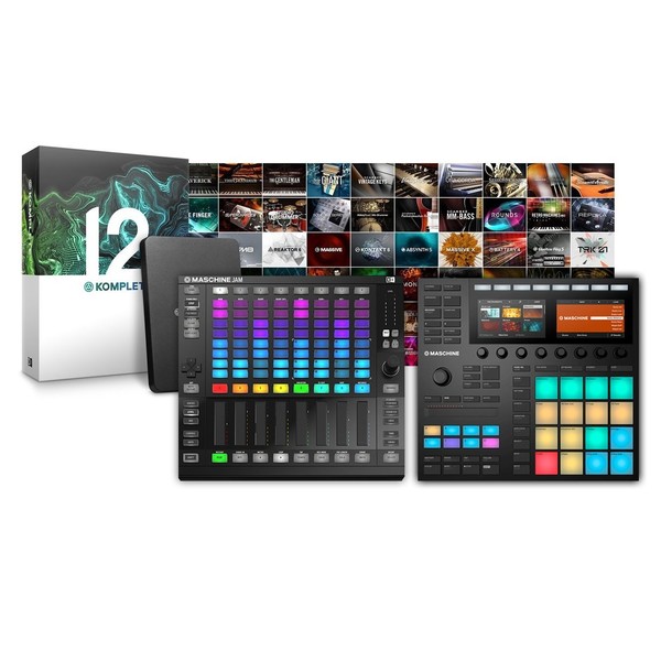 Native Instruments Maschine MK3, Jam and Komplete 12 Bundle at Gear4music