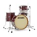 Tama Silverstar 18'' Complete set w/Hardware and Bags, Dark Cherry main