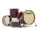 Tama Silverstar 18'' Complete set w/Hardware and Bags, Dark Cherry shell