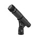Shure SM57 Dynamic Instrument Microphone - Angled Left in Clip