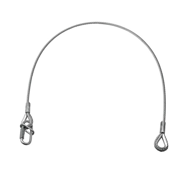 Eurolite Safety Rope UNV-5 in Silver, 600 mm