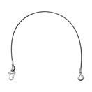 Eurolite Safety Rope UNV-35 in Black, 1000 mm