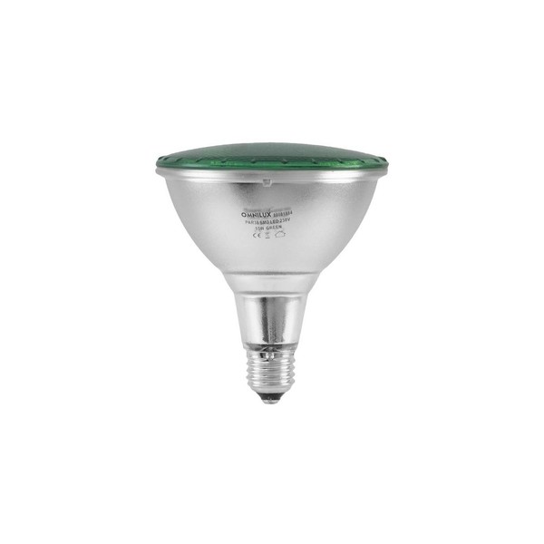 Omnilux PAR-38 230V SMD 15W E-27 LED Bulb, Green, Upright