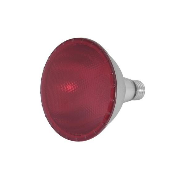 Omnilux PAR-38 230V SMD 15W E-27 LED Bulb, Red, Laid Down