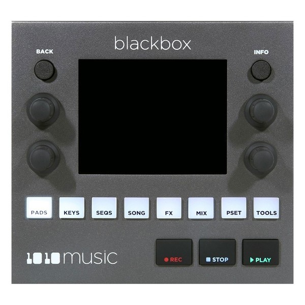 1010music Blackbox Compact Desktop Sampler - Screen Off