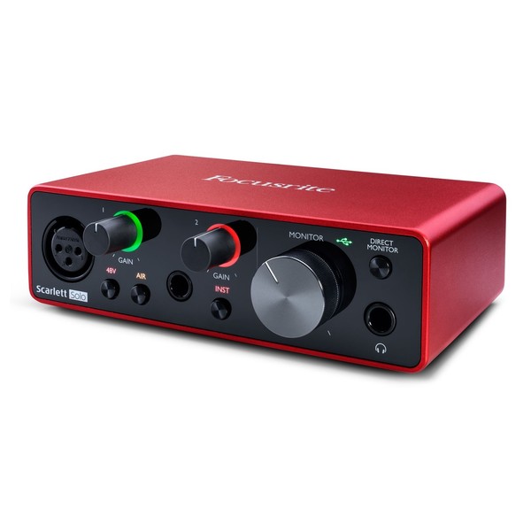 DTM・DAW Focusrite Scarlett Solo Focusrite Scarlett Solo (3 gen.) | Gear4music