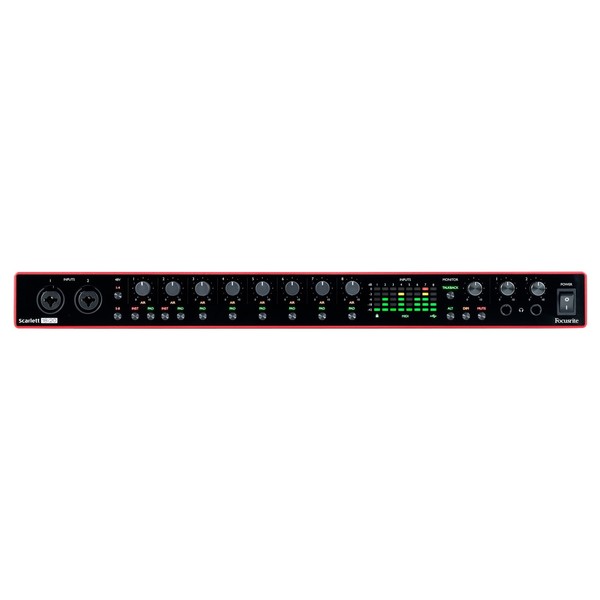 Front panel 18i20