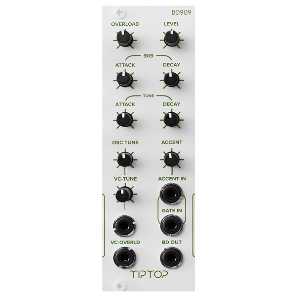 Tiptop Audio BD909 TR909 Bass Drum, NS (8HP)