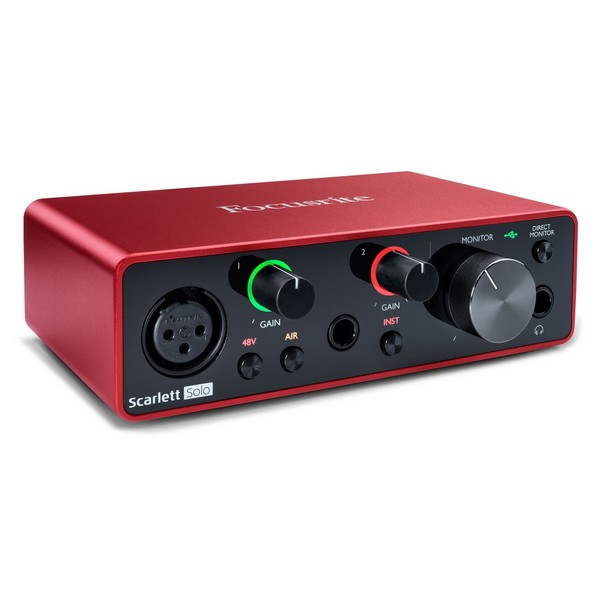 Focusrite Scarlett Solo Studio (3rd Gen) at Gear4music