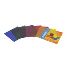 Eurolite 19 cm x 19 cm Colour Gels, Six Pack