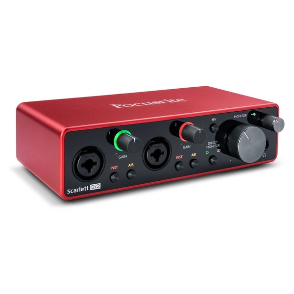Scarlett 2i2 MK3 - Angled Left